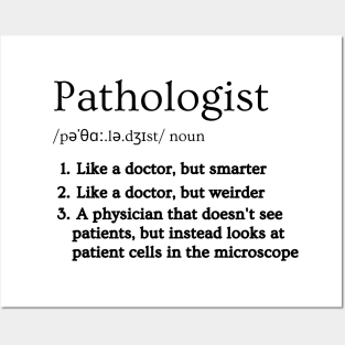 Pathologist Funny Dictionary Definition 2 Posters and Art